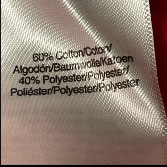 DONNA KARAN ACTIVE SWEATSHIRT LACE-UP WOMEN TIE-SLEEVES PINK COLOR SIZE LARGE - Picture 13 of 13